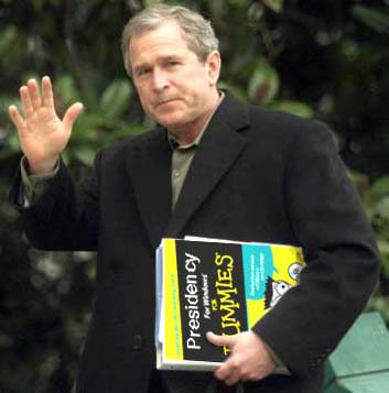 Revenge of the Simple:  How George W Bush Gave Rise to Trump George-w-bush-dummies