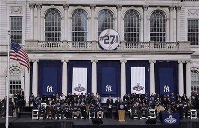 Yankees Parade Baseball