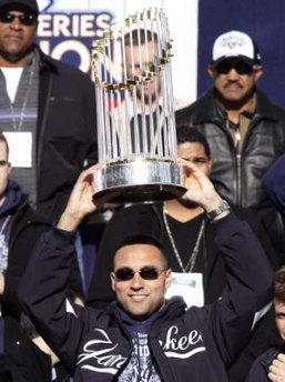 NY Yankees Derek Jeter Trophy